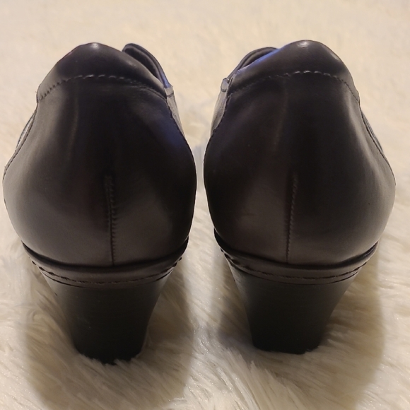 COBB HILL New Balance Elegant Gray Women's Leather 2" Heel Shoes - Size 9N - Picture 6 of 14